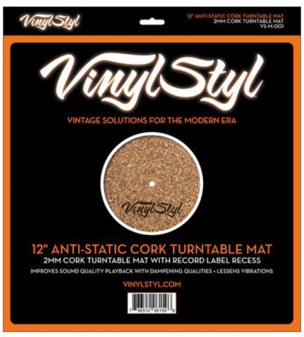 VinyStyl 12 in Anti-Static Cork Mat
